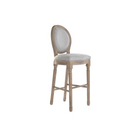 Stool DKD Home Decor Grey Light grey Fir 48 x 42 x 121 cm by DKD Home Decor, Barstools - Ref: S3023628, Price: 193,82 €, Disc...