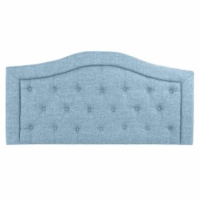 Cabeceira de Cama DKD Home Decor Azul Celeste Madeira 145 x 8 x 72 cm de DKD Home Decor, Camas, estruturas e bases - Ref: S30...