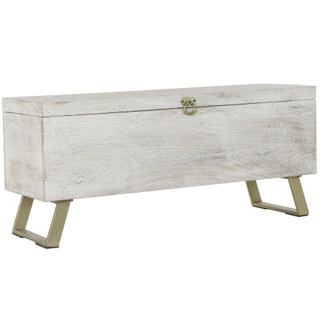 Chest DKD Home Decor Wood Metal (116 x 40 x 50 cm) by DKD Home Decor, Trunks - Ref: S3023677, Price: 328,09 €, Discount: %