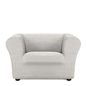 Housse de fauteuil Eysa JAZ Blanc 110 x 100 x 130 cm de Eysa, Housses pour accoudoirs de fauteuil - Réf : D1606327, Prix : 94...