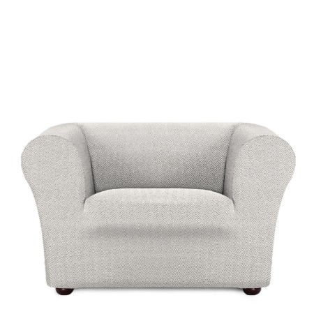 Housse de fauteuil Eysa JAZ Blanc 110 x 100 x 130 cm de Eysa, Housses pour accoudoirs de fauteuil - Réf : D1606327, Prix : 94...