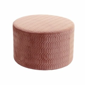 Repose-pied DKD Home Decor Rose Bois MDF Sixties 55 x 55 x 35 cm de DKD Home Decor, Poufs et repose-pieds - Réf : S3023735, P...