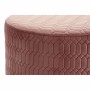 Repousa pés DKD Home Decor Cor de Rosa Madeira MDF Sixties 55 x 55 x 35 cm de DKD Home Decor, Pufes e repousa-pés - Ref: S302...