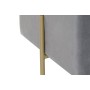 Footrest DKD Home Decor Scandi Grey Golden Metal Velvet 42 x 42 x 45 cm by DKD Home Decor, Footstools & Ottomans - Ref: S3023...