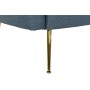 Poltrona DKD Home Decor Azul Dourado Espuma Madeira Metal Plástico 81 x 75 x 73 cm | Tienda24 - Global Online Shop Tienda24.eu