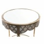 Mesa de apoio DKD Home Decor Espelho Prateado Metal (39 x 39 x 61 cm) de DKD Home Decor, Jogos de móveis - Ref: S3023899, Pre...