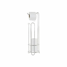 Porte-rouleaux pour Papier Toilette DKD Home Decor Argenté Métal Plastique Chrome 16 x 15 x 16 cm de DKD Home Decor, Accessoi...