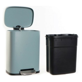 Pedal bin Grey Plastic 10 L (8 Units) | Tienda24 - Global Online Shop Tienda24.eu