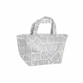 Lancheira DKD Home Decor Térmico Branco Preto 23 x 14,5 x 20 cm de DKD Home Decor, Armazenamento de alimentos - Ref: S3025669...