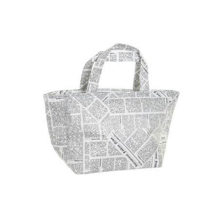 Lunchbox DKD Home Decor Thermal White Black 23 x 14,5 x 20 cm | Tienda24 - Global Online Shop Tienda24.eu