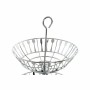 Fruteira DKD Home Decor Prateado Metal Plástico 28 x 28 x 40 cm de DKD Home Decor, Travessas e taças - Ref: S3025701, Preço: ...