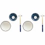 Set de sushi DKD Home Decor 34 x 29,5 x 7,3 cm Porcelaine Bleu Blanc Oriental (34 x 29,5 x 7,3 cm) | Tienda24 - Global Online Shop Tienda24.eu