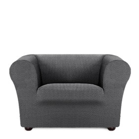 Armchair slipcovers Eysa JAZ Dark grey 110 x 100 x 130 cm by Eysa, Armchairs - Ref: D1606332, Price: 94,26 €, Discount: %