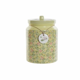 Tin DKD Home Decor Flowers 15,5 x 15,5 x 21 cm (2 Units) by DKD Home Decor, Food storage - Ref: S3025821, Price: 23,73 €, Dis...