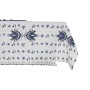 Tablecloth and napkins DKD Home Decor 150 x 250 x 0,5 cm Blue White (2 Units) | Tienda24 - Global Online Shop Tienda24.eu