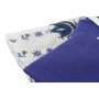 Tablecloth and napkins DKD Home Decor 150 x 250 x 0,5 cm Blue White (2 Units) | Tienda24 - Global Online Shop Tienda24.eu