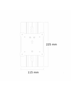 Cable de Red Rígido UTP Categoría 6 V7 V7CAT6UTP-01M-BLK-1E 1 m