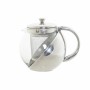 Teapot DKD Home Decor Silver Stainless steel Crystal Plastic 500 ml 14 x 11 x 12 cm by DKD Home Decor, Hot Tea Machines - Ref...