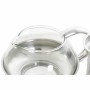 Teapot DKD Home Decor Silver Stainless steel Crystal Plastic 600 ml 15 x 12 x 12 cm by DKD Home Decor, Hot Tea Machines - Ref...