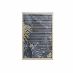 Decoración de Pared DKD Home Decor 30 x 1,5 x 45 cm Natural Gris Tropical (2 Unidades) de DKD Home Decor, Adornos - Ref: S302...