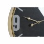 Reloj de Pared DKD Home Decor Cristal Negro Dorado Hierro (60 x 6.5 x 80 cm) de DKD Home Decor, Relojes de pared - Ref: S3026...