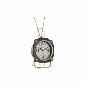 Tafelklok DKD Home Decor 38,5 x 28 x 19,5 cm Prateado Dourado Ferro Loft (2 Unidades) | Tienda24 - Global Online Shop Tienda24.eu