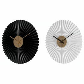 Wall Clock Versa Pendulum Metal Crystal MDF Wood 4,5 x 56 x 29 cm | Tienda24 - Global Online Shop Tienda24.eu