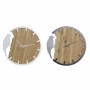 Wanduhr DKD Home Decor Weiß Braun Schwarz Weiß/Schwarz Eisen Kunststoff Holz MDF Vogel 50 x 4 x 50 cm (2 Stück) von DKD Home ...