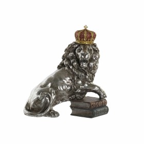 Decorative Figure DKD Home Decor Silver Lion Resin (42 x 25 x 45 cm) by DKD Home Decor, Ornaments - Ref: S3026871, Price: 80,...