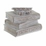 Figura Decorativa DKD Home Decor Blanco Búho Decapé 11 x 11 x 20 cm (3 Unidades) de DKD Home Decor, Adornos - Ref: S3026948, ...