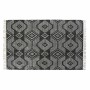 Alfombra DKD Home Decor Blanco Negro Algodón (160 x 230 x 1 cm) de DKD Home Decor, Alfombras infantiles - Ref: S3027189, Prec...