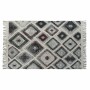 Alfombra DKD Home Decor Blanco Negro Rojo Algodón (160 x 230 x 1 cm) de DKD Home Decor, Alfombras infantiles - Ref: S3027195,...