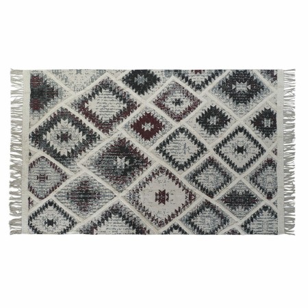 Tappeto DKD Home Decor Bianco Rosso Cotone (200 x 290 x 1 cm) di DKD Home Decor, Tappeti - Rif: S3027196, Prezzo: 122,65 €, S...