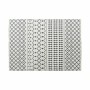 Tapis DKD Home Decor Blanc Polyester Coton Gris foncé (160 x 230 x 1 cm) de DKD Home Decor, Tapis - Réf : S3027243, Prix : 79...