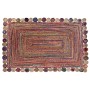 Alfombra DKD Home Decor Algodón Multicolor Jute (200 x 290 x 1 cm) de DKD Home Decor, Alfombras infantiles - Ref: S3027339, P...