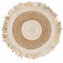 Alfombra DKD Home Decor Beige Marrón Algodón Jute (200 x 200 x 1 cm) de DKD Home Decor, Alfombras infantiles - Ref: S3027351,...