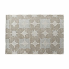 Alfombra DKD Home Decor Beige Poliéster Círculos (160 x 230 x 0.9 cm) de DKD Home Decor, Alfombras infantiles - Ref: S3027455...