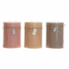 Bougie Parfumée DKD Home Decor (3) (3 Pièces) de DKD Home Decor, Voiles libres - Réf : S3027560, Prix : 67,05 €, Remise : %