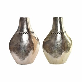 Vase Home ESPRIT White Stoneware Modern 19,5 X 19,5 X 23 cm | Tienda24 - Global Online Shop Tienda24.eu