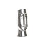 Vase DKD Home Decor Visage Argenté Aluminium Moderne (17 x 16 x 36 cm) | Tienda24 - Global Online Shop Tienda24.eu