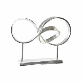 Decorative Figure DKD Home Decor Silver Aluminium (42 x 18 x 33 cm) by DKD Home Decor, Ornaments - Ref: S3027671, Price: 45,6...