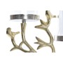 Candelabro DKD Home Decor Cristal Dourado Alumínio Pássaros (29 x 15 x 48 cm) | Tienda24 - Global Online Shop Tienda24.eu