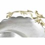 Centro de Mesa DKD Home Decor Plateado Dorado Aluminio Pájaros (43 x 39 x 11 cm) de DKD Home Decor, Adornos - Ref: S3027688, ...