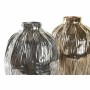 Vase DKD Home Decor Argenté Doré Aluminium Moderne 20 x 20 x 26 cm (2 Unités) de DKD Home Decor, Vases - Réf : S3027697, Prix...