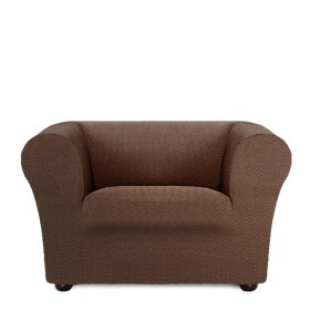 Armchair slipcovers Eysa JAZ Brown 110 x 100 x 130 cm by Eysa, Armchairs - Ref: D1606341, Price: 94,16 €, Discount: %