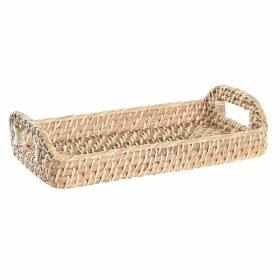 Plateau DKD Home Decor Naturel 35 x 19 x 8 cm de DKD Home Decor, Plateaux - Réf : S3027745, Prix : 31,38 €, Remise : %