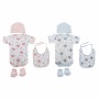 Set of clothes DKD Home Decor Blue Pink 0-6 Months Cotton Stars (2 Units) by DKD Home Decor, Sets - Ref: S3027781, Price: 24,...