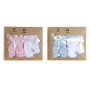 Conjunto de Vestuário DKD Home Decor Azul Cor de Rosa 0-6 Meses Estrelas (7 Peças) (2 Unidades) de DKD Home Decor, Conjuntos ...