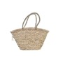 Bolsa DKD Home Decor Branco Multicolor Natural Metal 59 x 16 x 30 cm de DKD Home Decor, Sacos de tecido e de praia - Ref: S30...