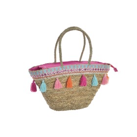 Borsa DKD Home Decor Multicolore 51 x 16 x 30 cm di DKD Home Decor, Borse in stoffa e da spiaggia - Rif: S3027892, Prezzo: 29...